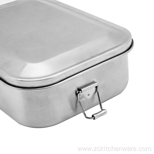 Portable Large Stainless Steel Lunch Box For Kids